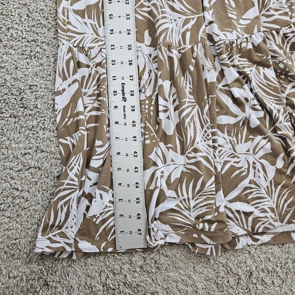 Tommy Bahama Maxi Dress Smocked Halter Hawaiian Floral Print Flowy Size SP - Picture 15 of 16